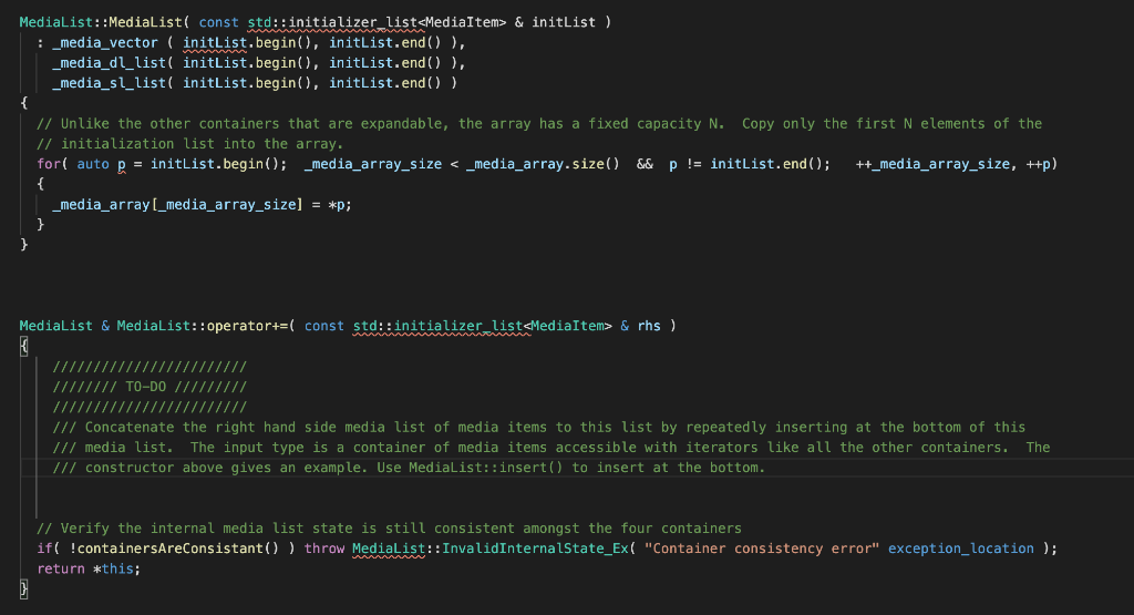 I need help with some guides and reference to this "TO-DO" question(Code