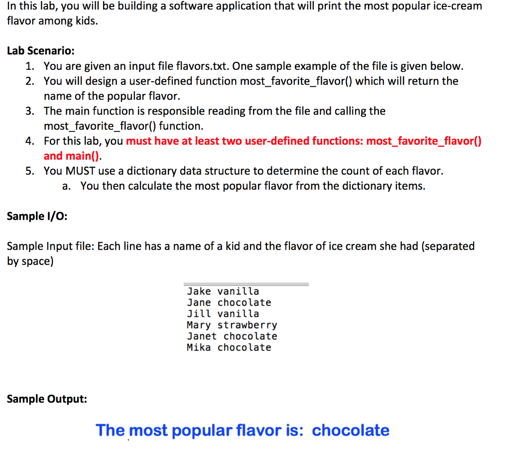 code needed in python with correct indentation as well as ouput! AGAIN