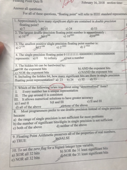  Subject. Computer Architecture I need number 8 answer please ASAP. Fldting