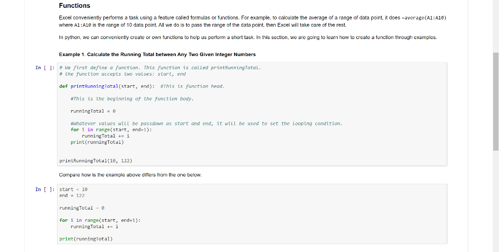 then open using Jupyter Notebook. Read notes and comments in between code