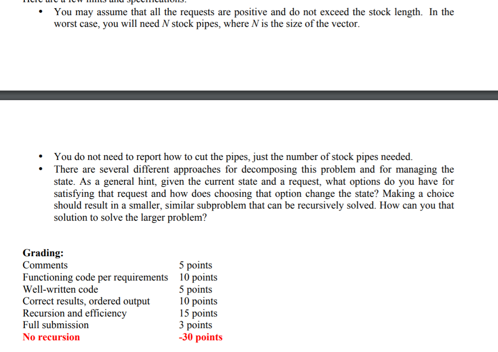 have been assigned the job of buying the plumbing pipes for a