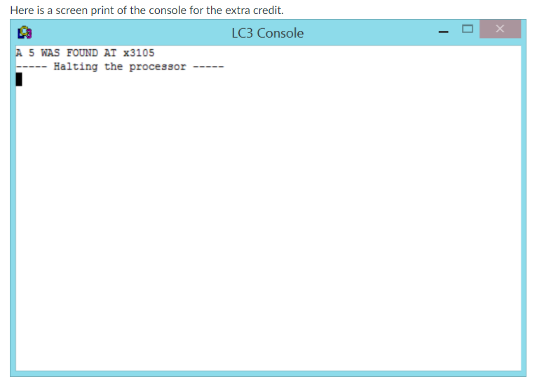 Write an assembly program to set R0=1 if there's a 5 in