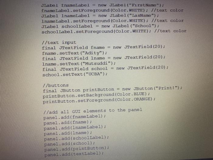 file "WK9WriteToFile.java" from Canvas and add it to your project. Make sure