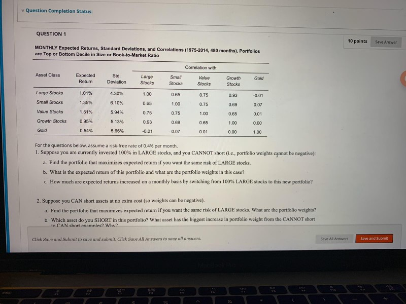 please help with this problem! must be completed with Excel. thanks! Question