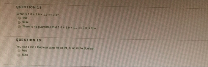 twice QUESTION 4 Analyze the following code boolean even false, if (even