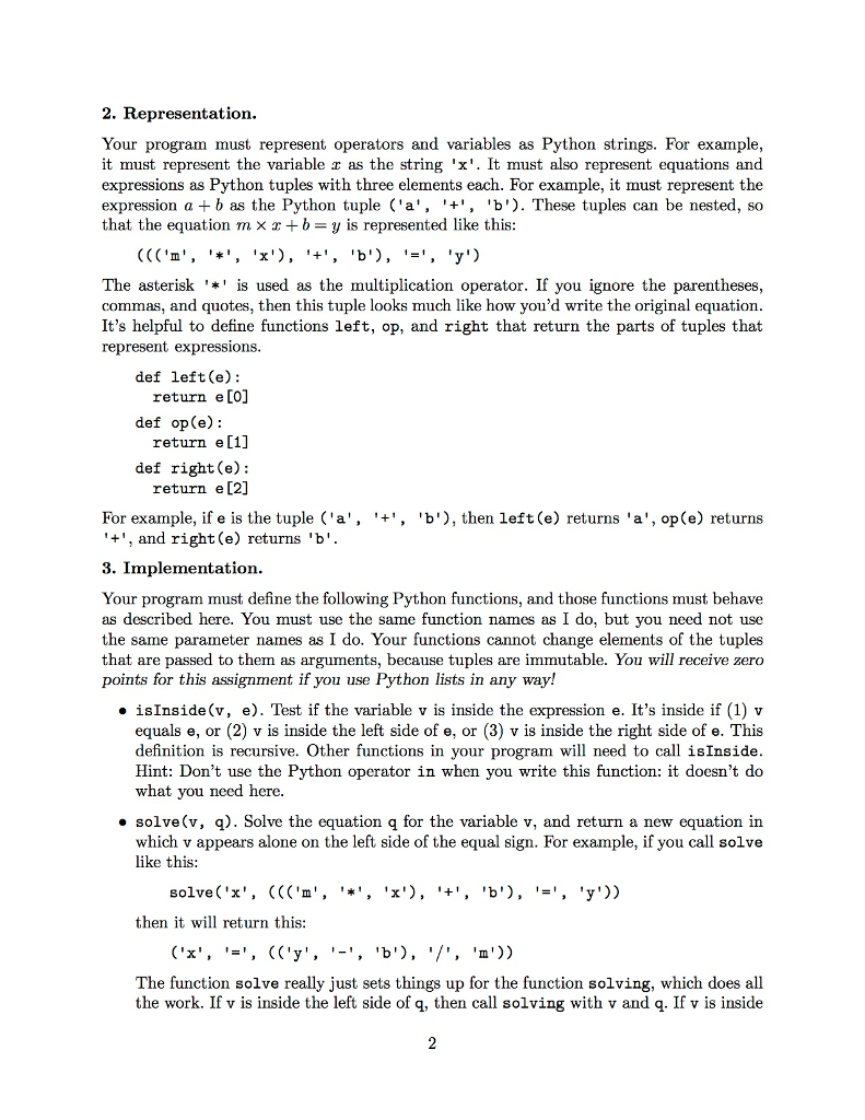 Program Development September 12-13, 2017 0. Introduction. It's possible to solve an