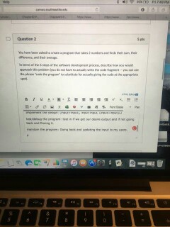  Look at the following algorithm (written in pseudocode). What do you