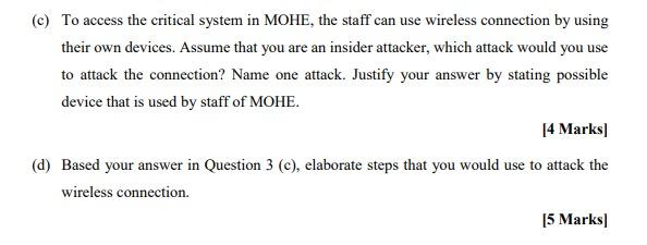Security QUESTION 3 30 MARKS In year 2020, the world has been