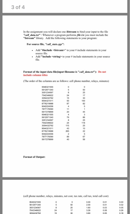 include this library if you wish to do file i/o using namespace