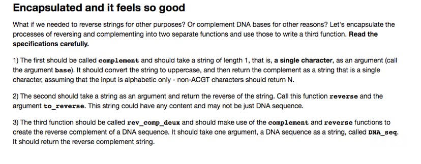 USING PYTHON What if we needed to reverse strings for other purposes?