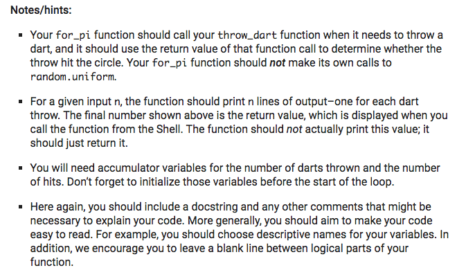 positive integer n and returns an estimate of Tu that is based