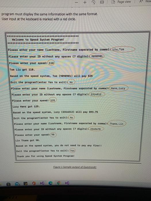 pts) In this question, you will write a program that determines the