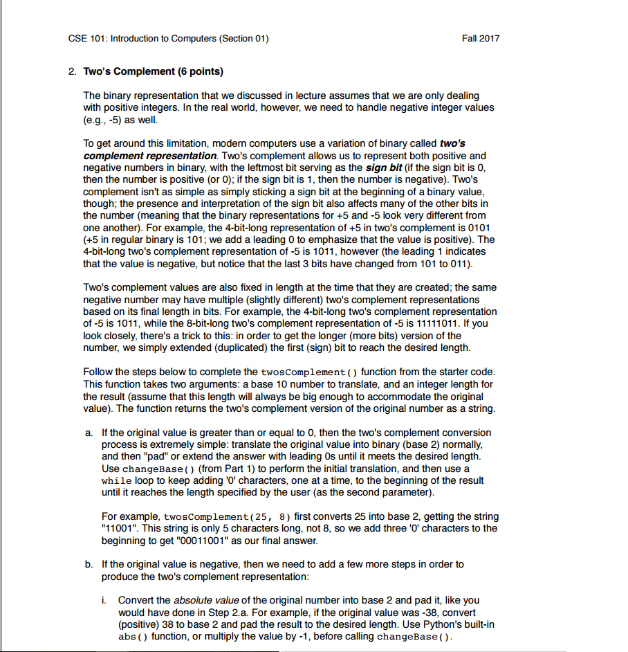 10 This assignment is due by 11:59 PM on Friday, November 17.