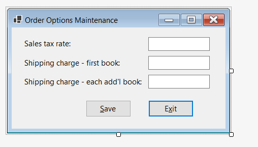 C# programming. i need help In OrderOptionDB.CS, add the following two things