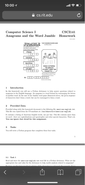  Python project. I think this topic is something about sorting? But