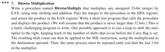 This question is based off of, Chapter 7.10, Problem 7PE or Irvine's
