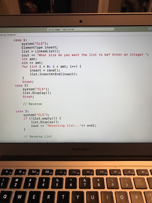 comments was left on the code and does this code implement the