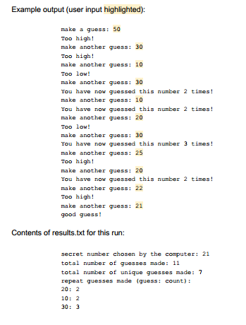 displayed some information about how many times each letter of the alphabet