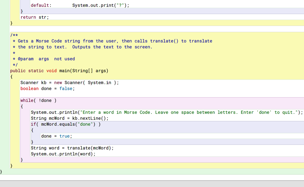 word. This word is printed in main You must translate all the