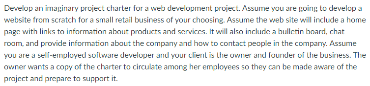 Here is the prompt: Please use the template: Develop an imaginary project