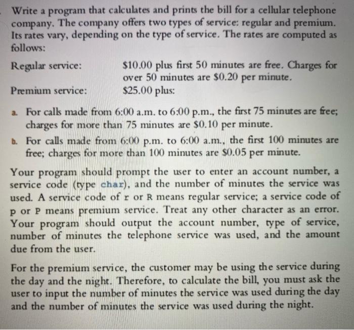 Write a simple C++ program using if/else statement Write a program that