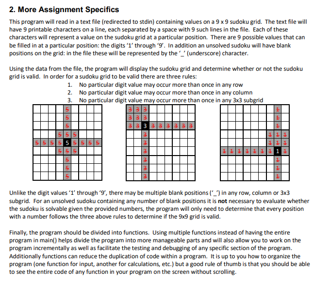 Hey I am looking for how to do this assignment in C.