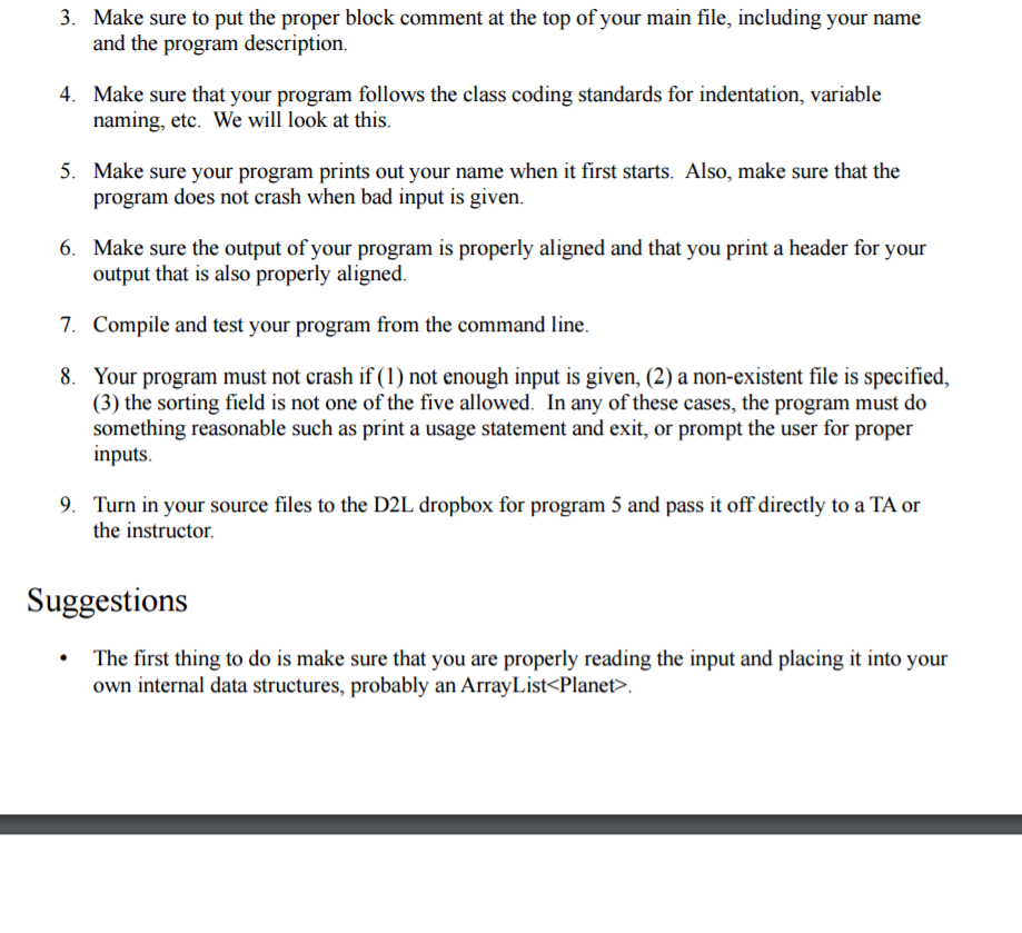 to quickly and efficiently sort items in different ways. In this program,