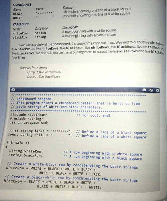 Identify three structural improvements that could be made to the program. Explain