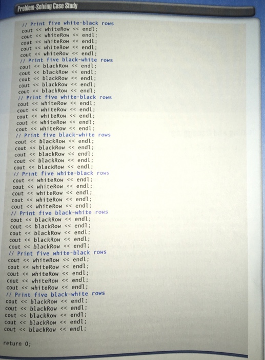 why these are improvements. Implement the improvements. CONSTANTS Function square Characters forming