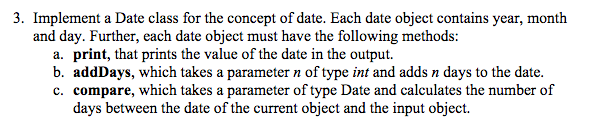 For QUESTION 4, please create a class, name it as "Program". Then