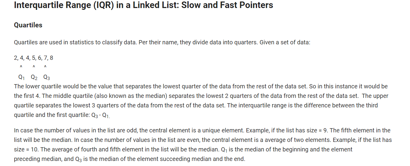  Use this function to fill in interQuartile Interquartile Range (IQR) in