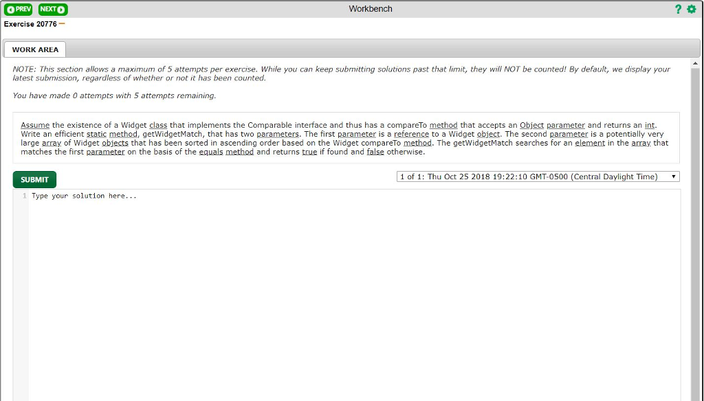 use your own JAVA code with screen shot of code & output