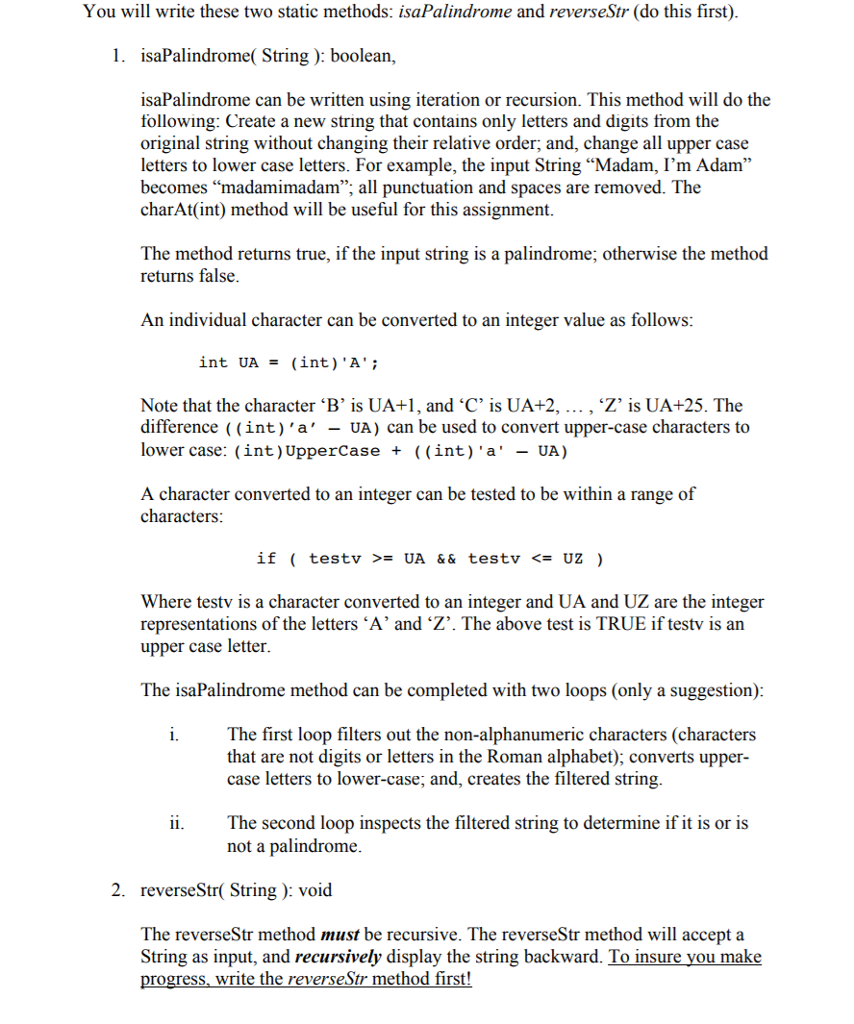 the string filter could be characterized as: For each character in the