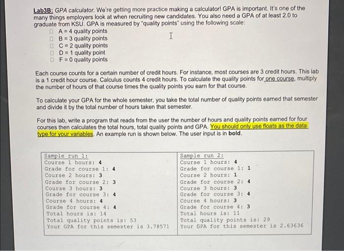can someone code this as simple as they can in java? Lab3B: