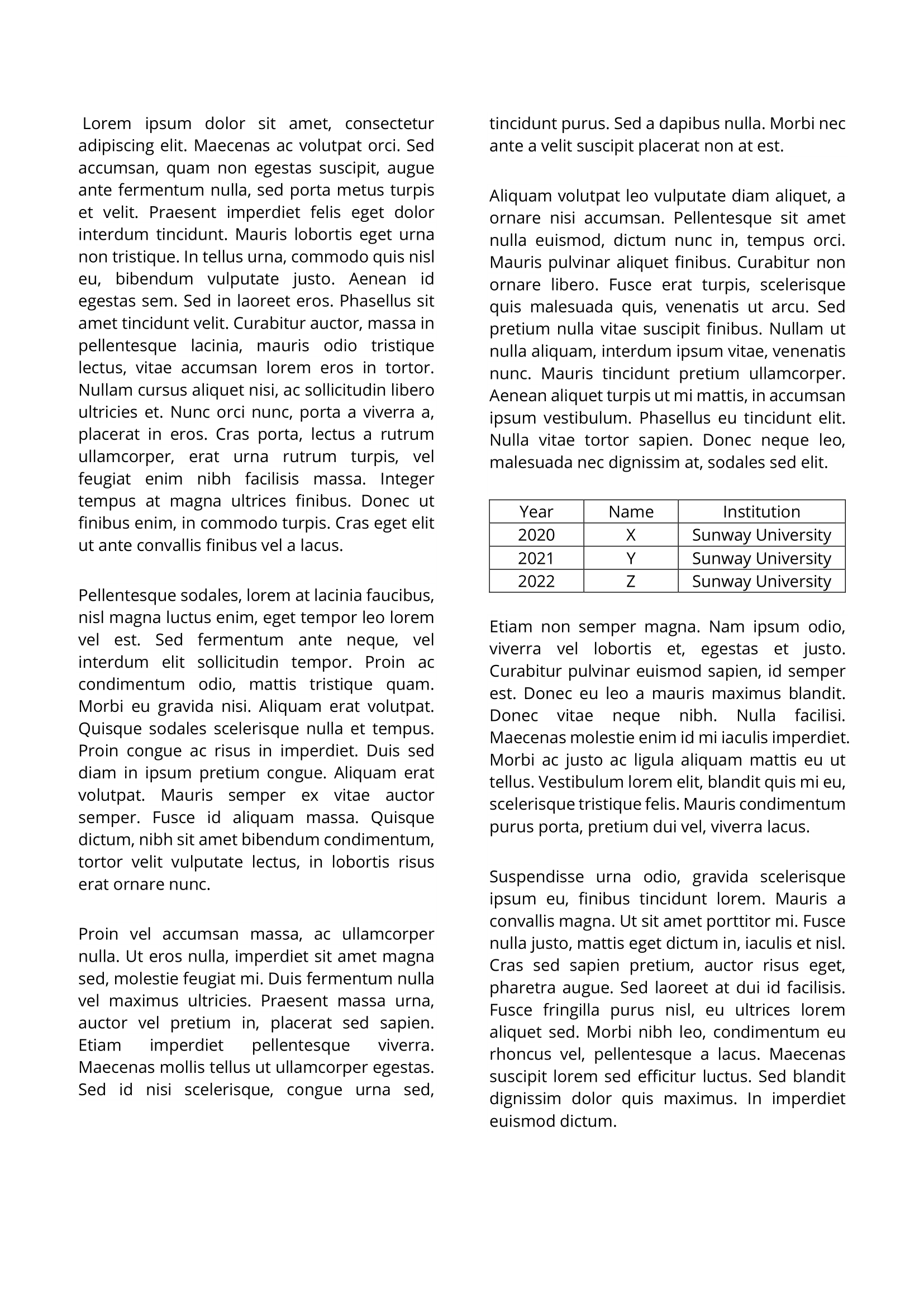 elit. Maecenas ac volutpat orci. Sed accumsan, quam non egestas suscipit, augue