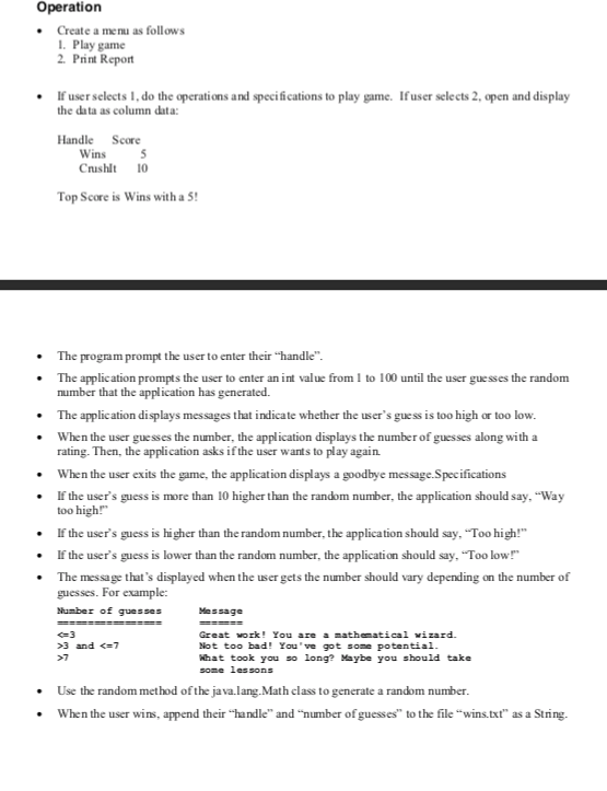  This is what I've for code so far! import java.util.Random; import