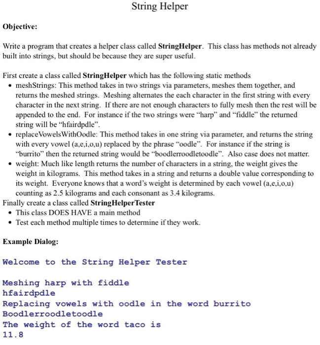  Help? I need this in Java. Write a program that creates