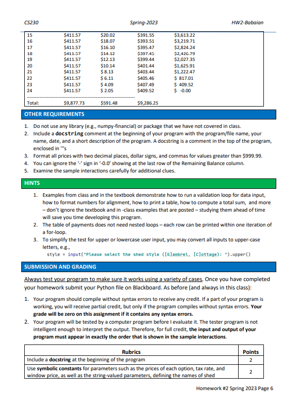 style - G or C ( G, for Gambrel, or C, for