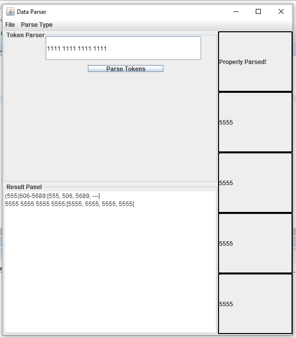 practice. Lab: Design and implement a GUI application with the following characteristics: