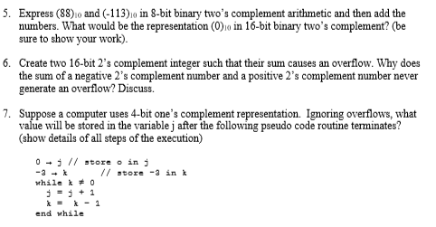  I need help with Computer Organization & Architecture, Show work plz.