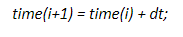 (-9.81 m/s2) The motion of an object in free fall is modeled