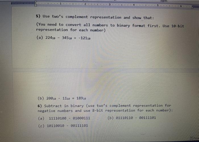 decimal: (a) 100111012 (b) EFAA21616 (c) 670s 2) Convert to hexadecimal and