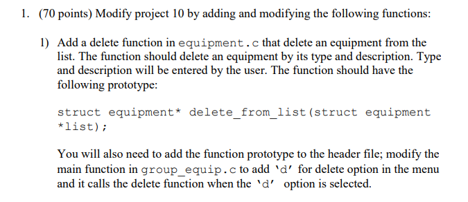  #include #include "readline.h" #include "equipment.h" int main(void) { char code; struct