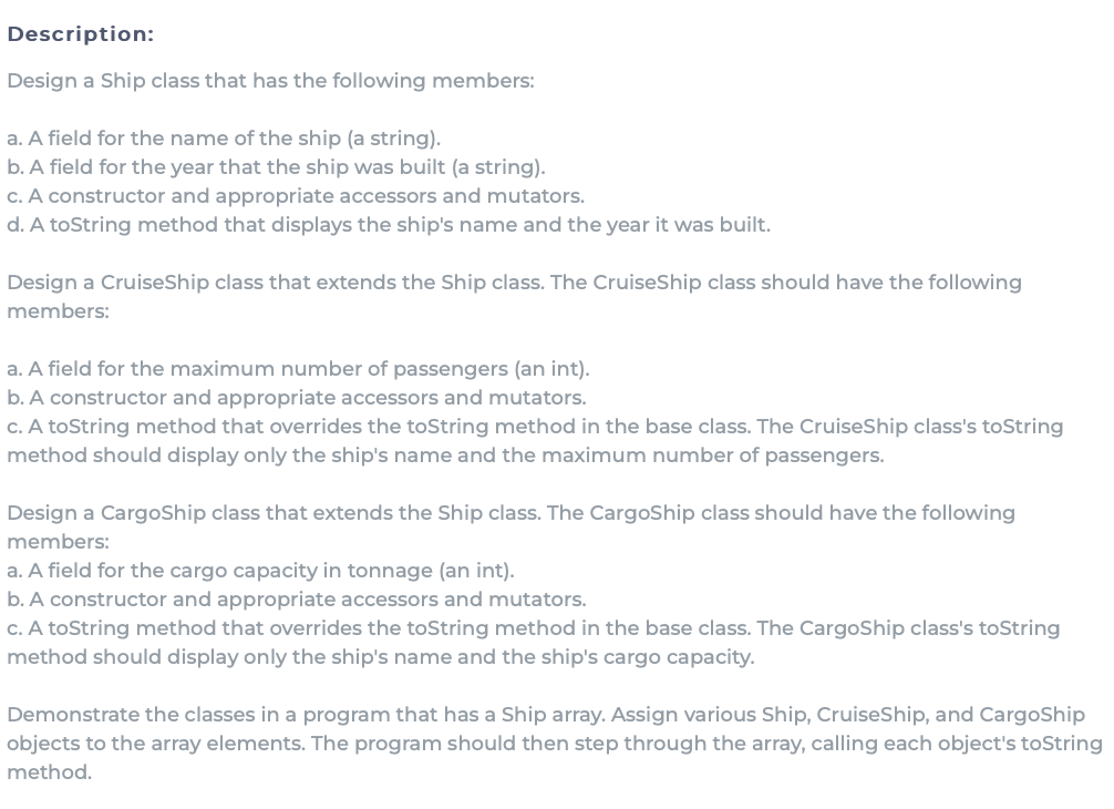 It shouldn't contain any syntax error Specification has to be followed rigorously