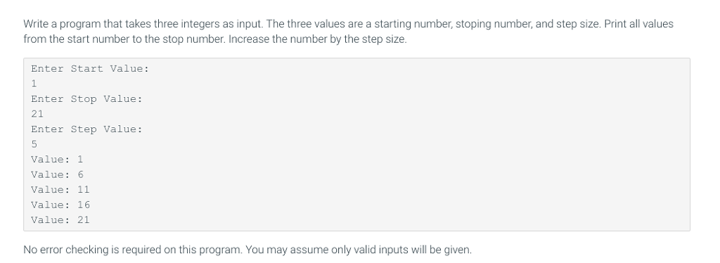 using python Write a program that takes three integers as input. The