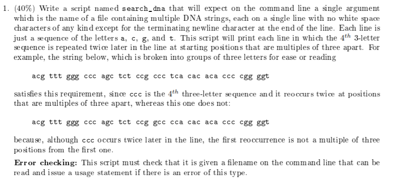 UNIX- BASH Scripting Please help me how to write that script in