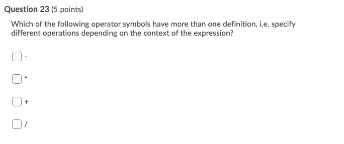 19 (5 points) Which of the following are formatted i/o functions? fgets