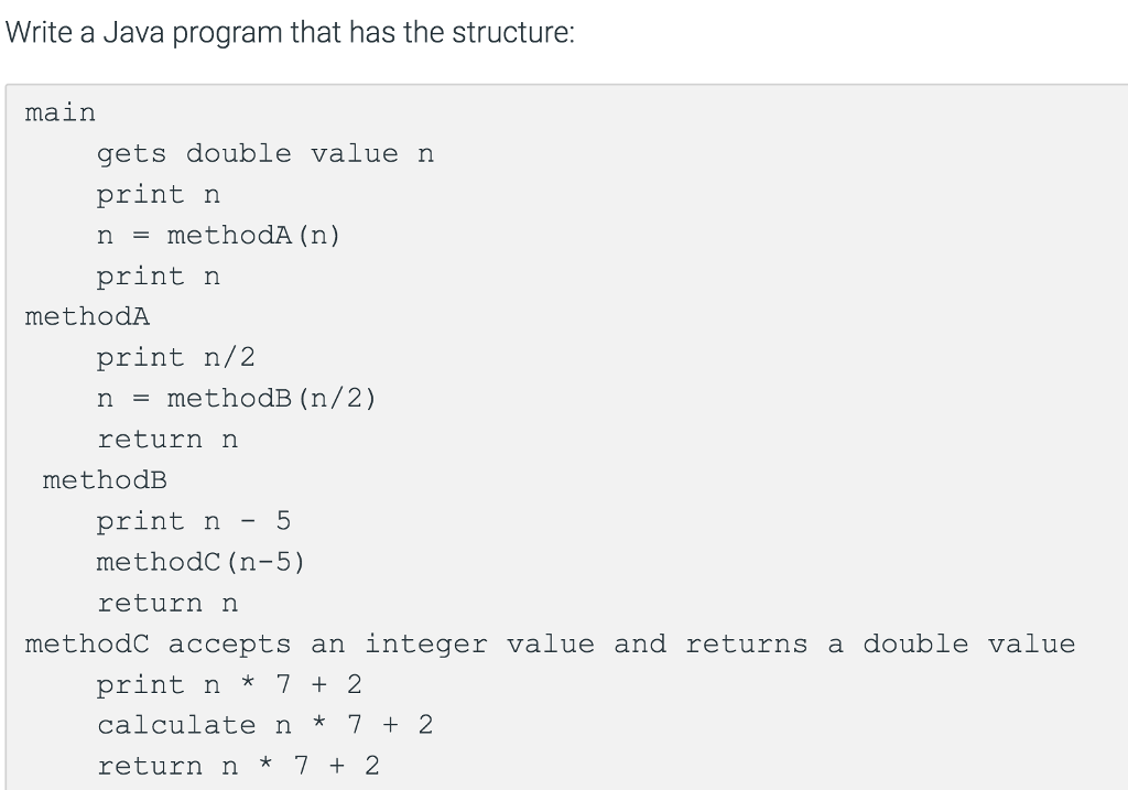 this is what i have so far Write a Java program