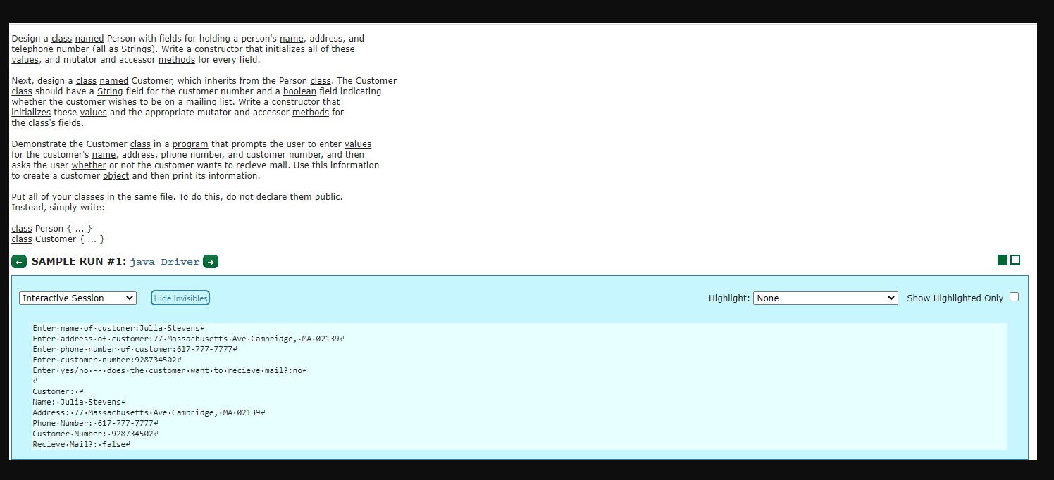  this is the question i will send you my code on