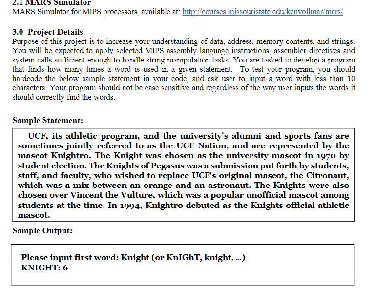 You are tasked to develop a program that finds how many times